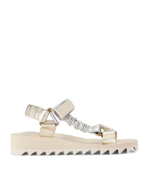 Kurt Geiger Natural Orion Sandals