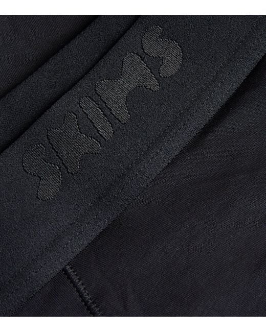 Skims Black Stretch Boxer Briefs for men