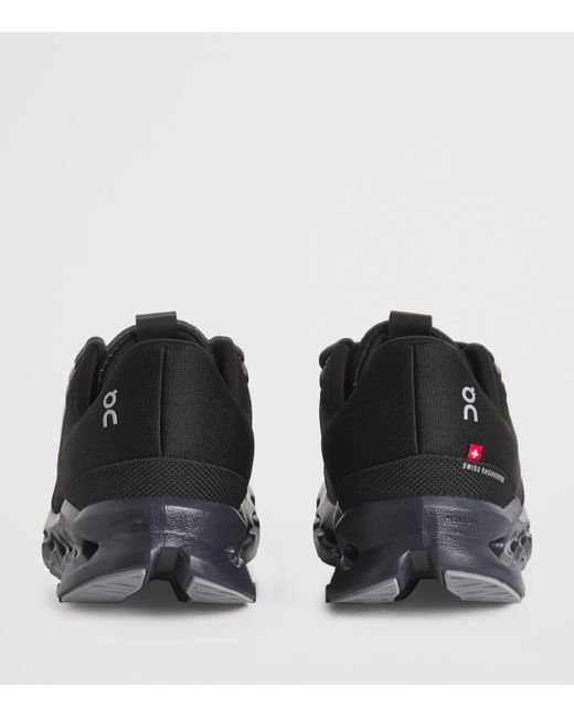 On Shoes Black Cloudsurfer Trainers