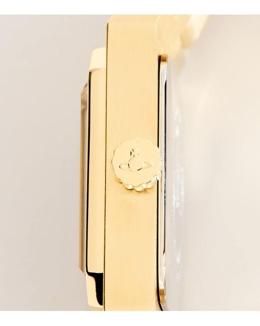 Vivienne Westwood Metallic Stainless Steel Brunswick Watch