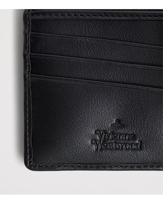 Vivienne Westwood Blue Orb Billfold Wallet for men