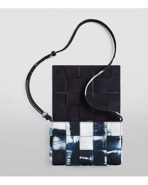 Bottega Veneta Blue Tie-dye Denim Cassette Cross-body Bag for men