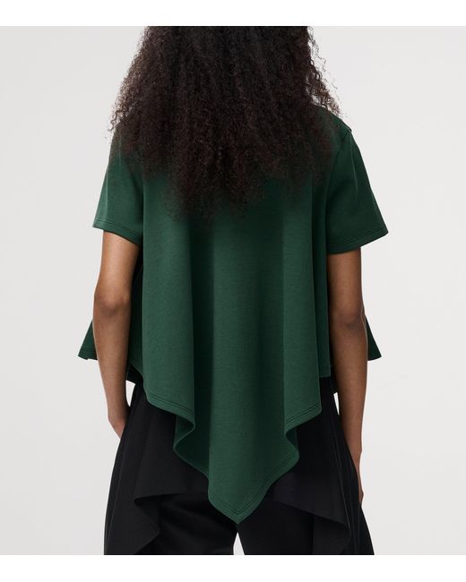 Loewe Green Cape-Detail T-Shirt