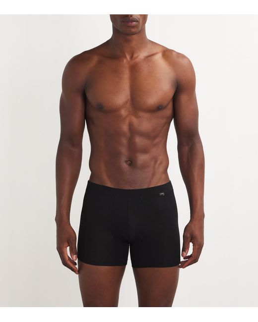 Hanro Black Natural Function Trunks for men