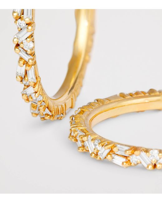 Suzanne Kalan Metallic And Diamond Tech Ring Jackets