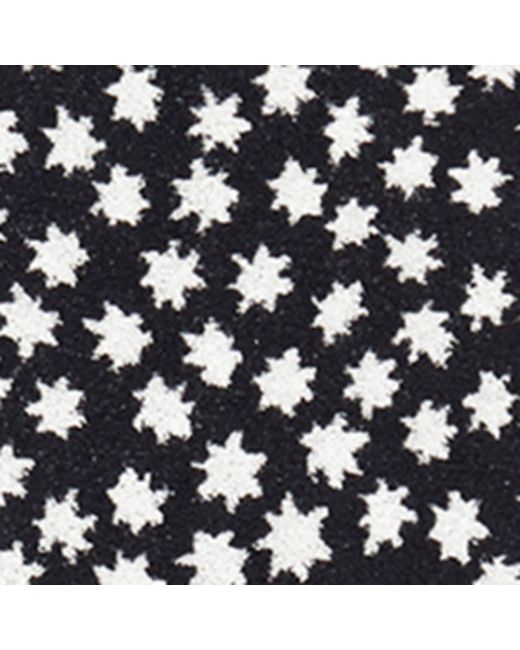 Orlebar Brown Black Star Print Howell Shirt for men
