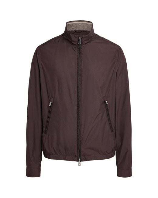 Paul & Shark Brown Technical Jacket for men