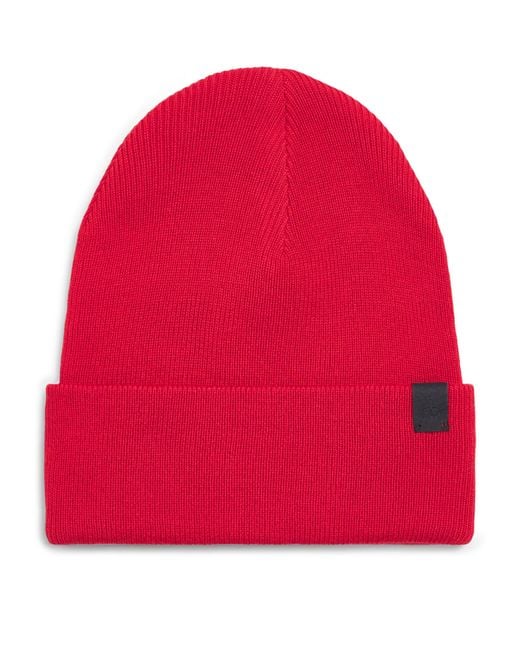 Rag & Bone Red Wool-Blend Addison Beanie for men