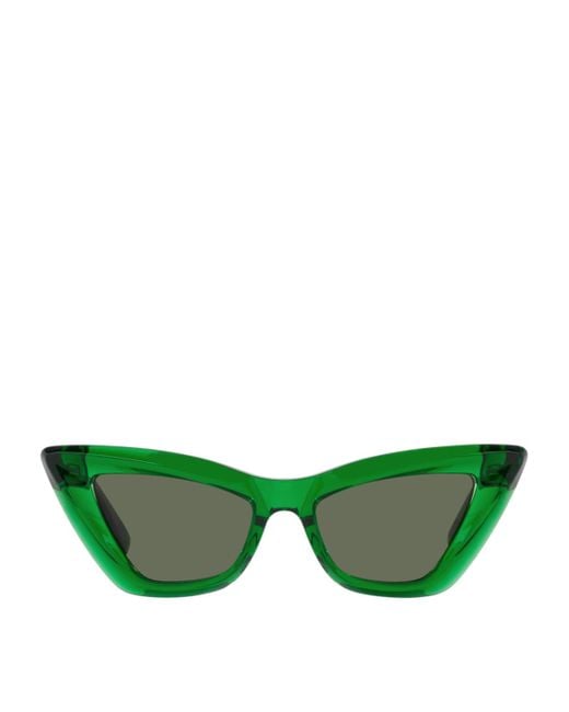 Bottega Veneta Green Acetate 06J000303 Sunglasses
