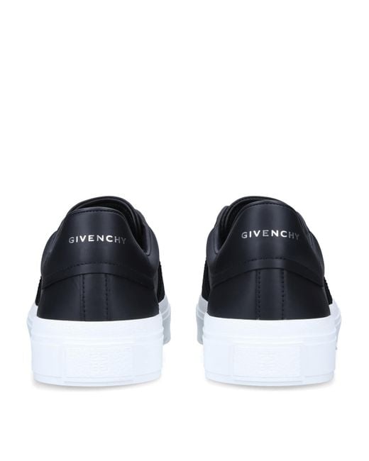 Givenchy Blue Leather City Court Sneakers for men