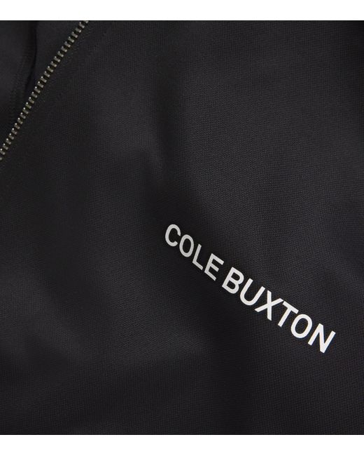 Cole Buxton Black Piped Track Jacket for men