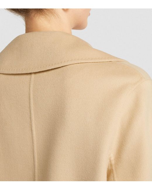 Joseph Natural Wool-blend Gilkes Pea Coat