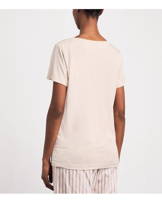 Derek Rose Natural Micro Modal Lara Pyjama Top