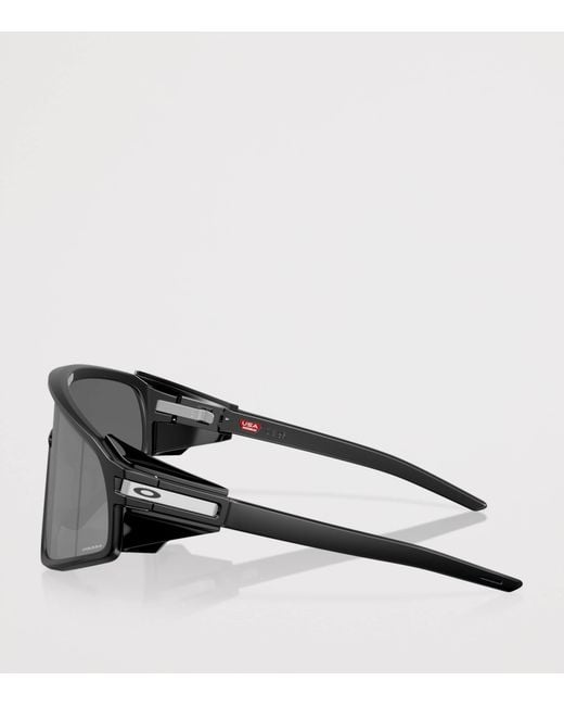 Oakley Gray Latch Panel Shield Sunglasses