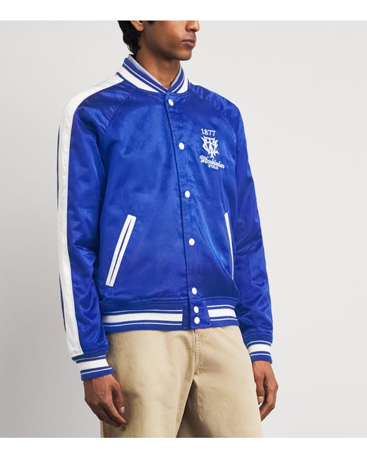 Polo Ralph Lauren Blue X Wimbledon Varsity Jacket for men
