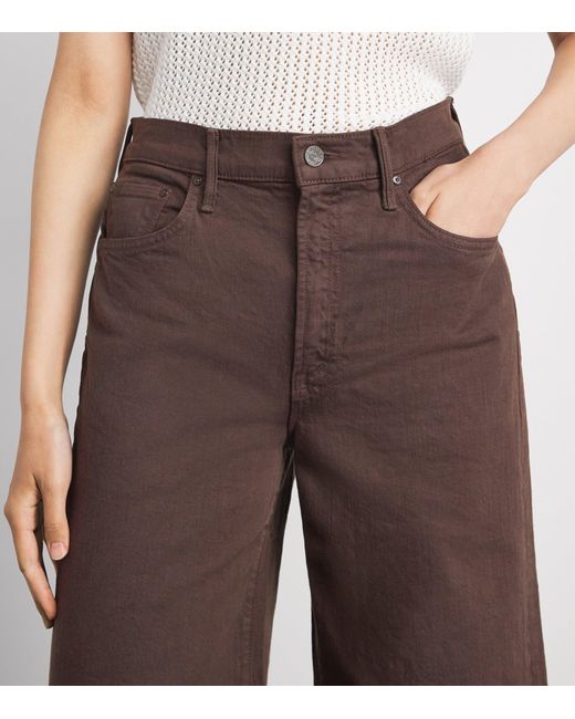Mother Brown The Undercover Sneak Jeans