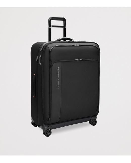 Briggs & Riley Black Large Zdx Expandable Spinner Suitcase