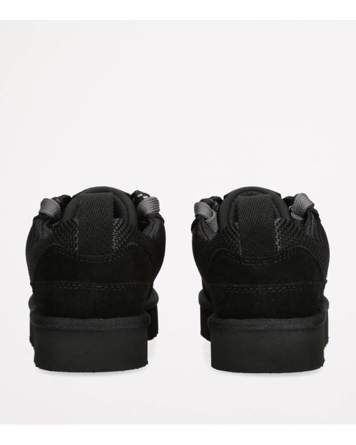 Ugg Black 'Lo Lowmel' Low-Top Sneakers for men