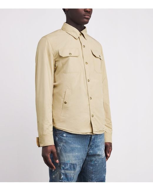 Polo Ralph Lauren Natural Suede Overshirt for men