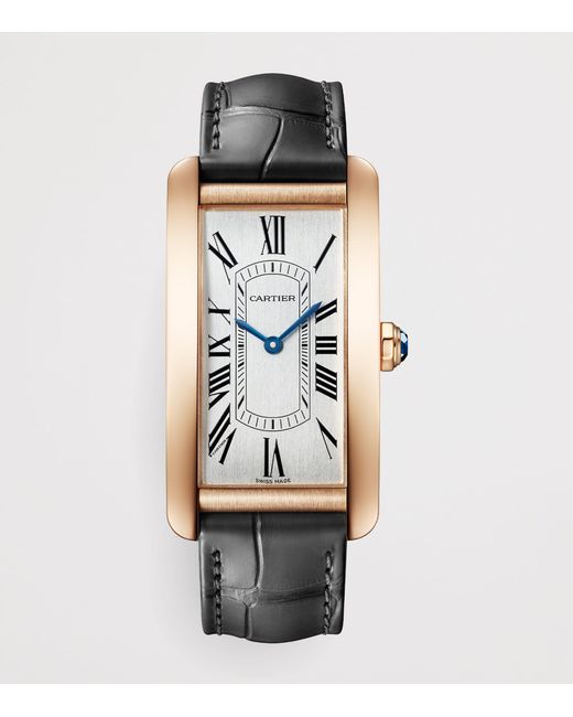 Cartier Black Tank Américaine Watch
