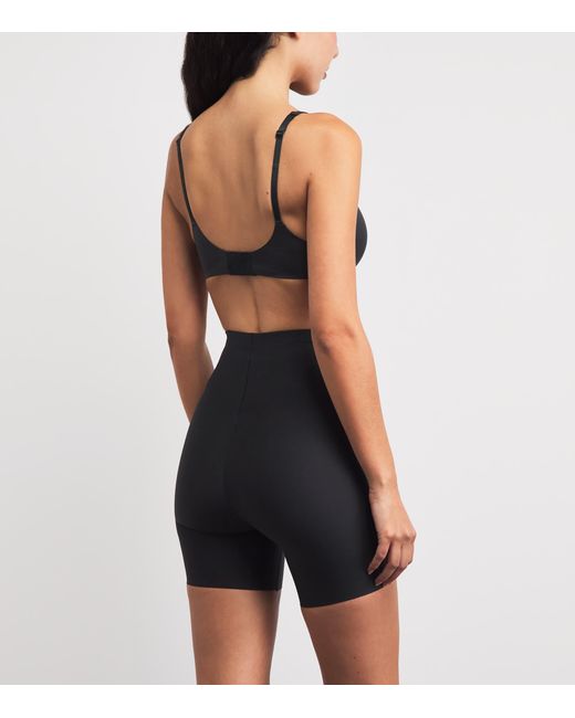 Skims Gray Core Sculpt Mid-Waist Shorts