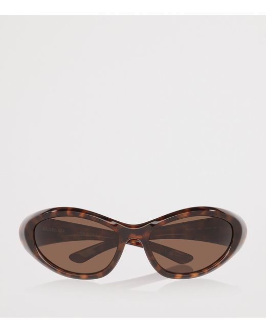 Balenciaga Brown Cat Eye Sunglasses