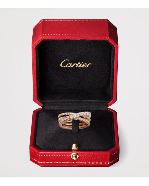 Cartier Brown And Diamond Étincelle De Wedding Band