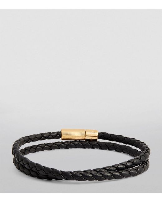 Boho Macrame Leather Bracelet Set
