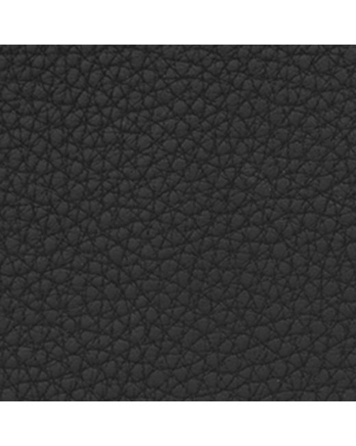 Saint Laurent Black Leather Monogram Passport Holder for men