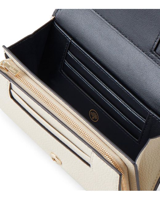 Mulberry Natural Leather Medium Continental Wallet