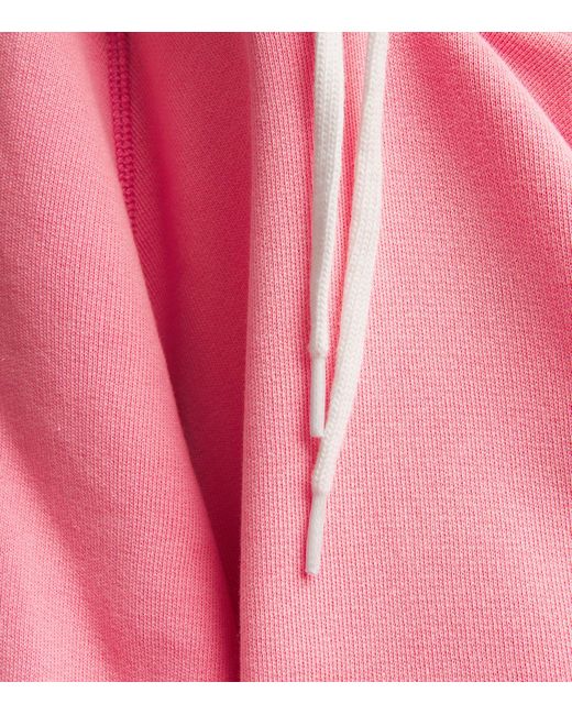 Polo Ralph Lauren Pink Fleece Shrunken Hoodie
