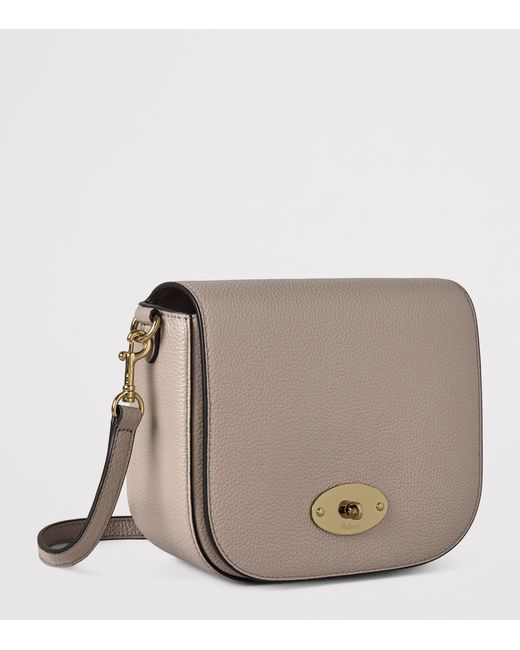 Mulberry Gray Small Leather Darley Shoulder Bag