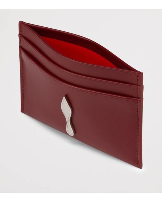 Christian Louboutin Red Bettina Leather Card Holder