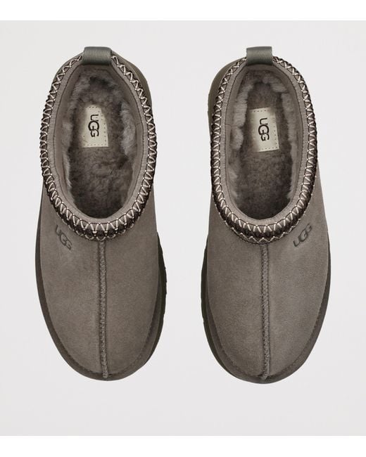 Ugg Brown Suede Tazz Ii Slippers
