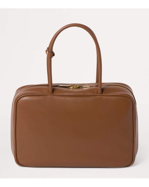 Miu Miu Brown Leather Beau Shoulder Bag