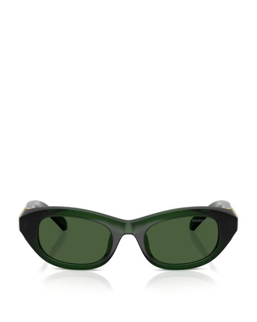 Swarovski Green Propionate Sk6036U Sunglasses