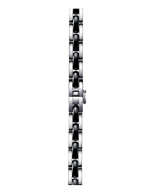 Chanel Black Stainless Steel And Diamond Première Ceramic Watch
