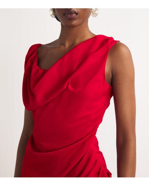 aritzia silk dress Aritzia Wilfred Charmaine Satin Dress  The Closet New York