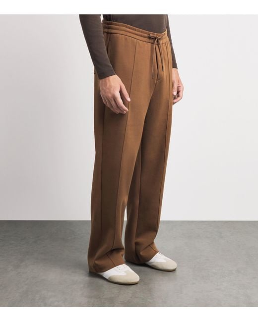 Polo Ralph Lauren Brown Pintuck Polo Pony Sweatpants for men