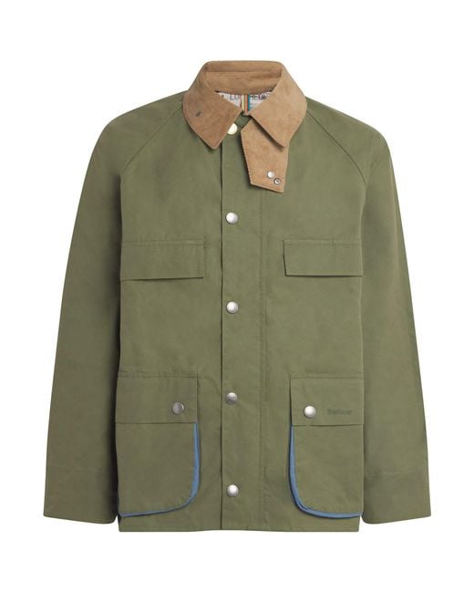 Barbour Green X Paul Smith Sugarlump Bedale Casual Jacket for men
