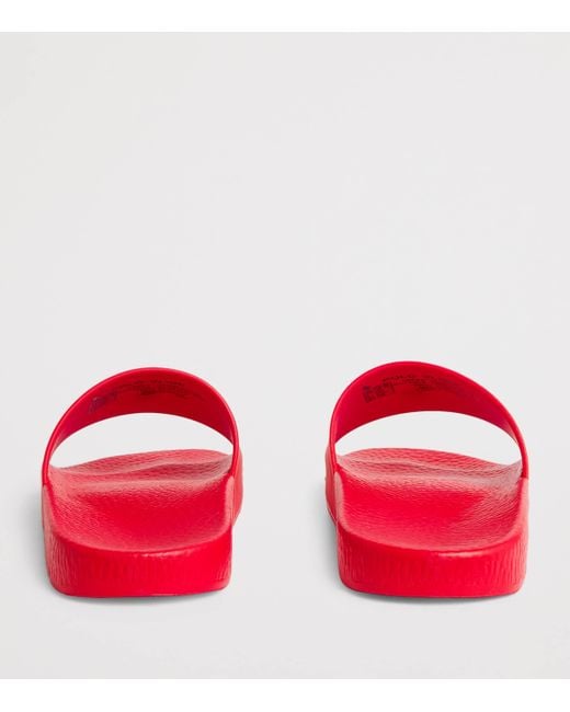 Polo Ralph Lauren Pink Polo Pony Slides for men