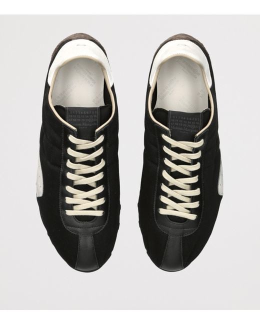 Maison Margiela Black Sprinters Sneakers for men