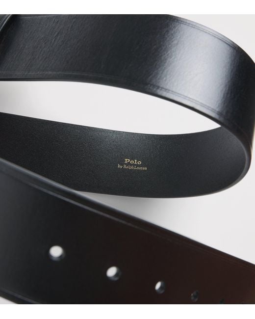 Polo Ralph Lauren Black Leather Belt
