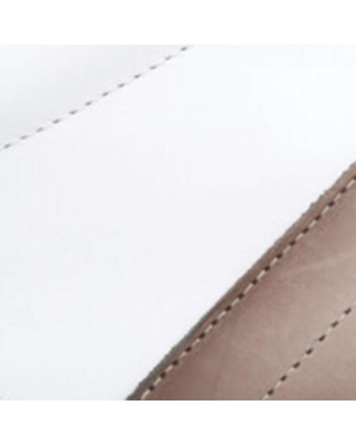 Magnanni Shoes White Leather Kaido Sneakers for men