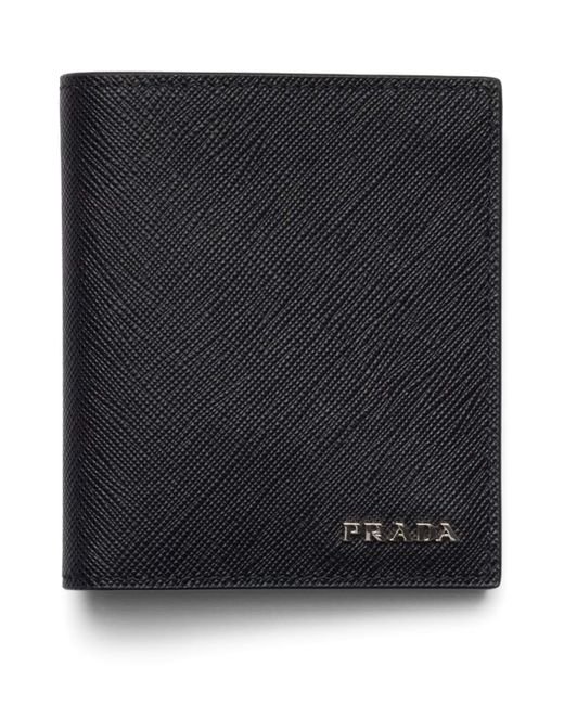Prada Black Saffiano Leather Wallet for men