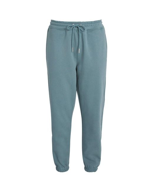 On Shoes Blue Cott-Blend Club Collective Sweatpants for men