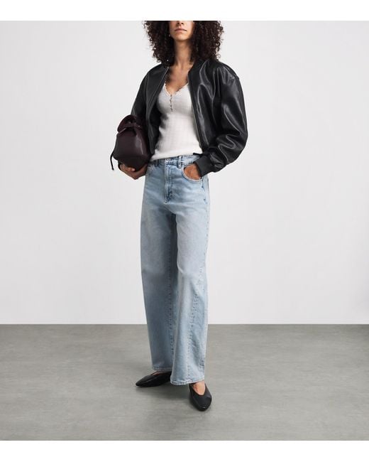 PAIGE White Pointelle Ginnette Top