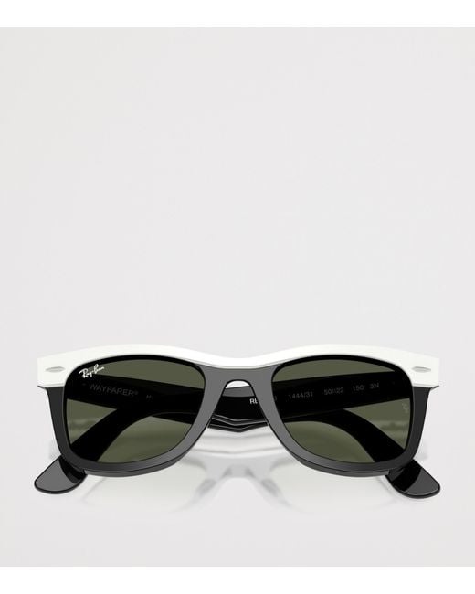 Ray-Ban Green Rb2240 Street Neat Wayfarer Sunglasses