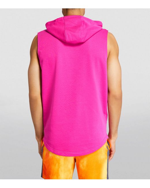 Under Armour Pink Project Rock Payoff Hoodie for men
