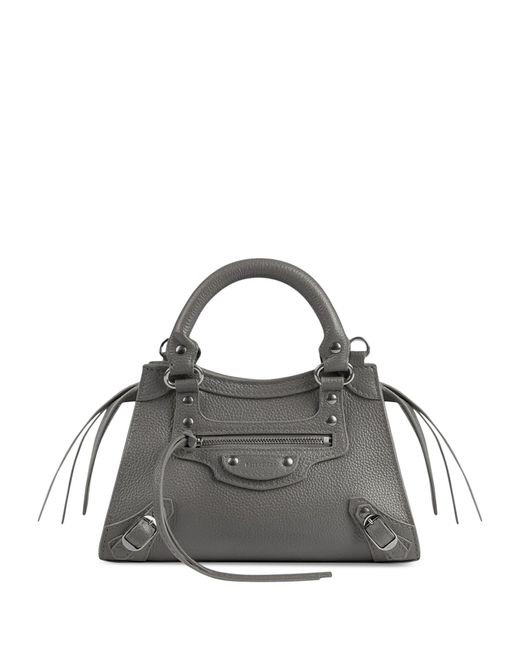 Balenciaga Mini Neo Classic City Crossbody Bag in Gray Lyst